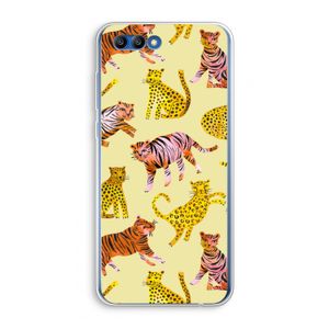 Cute Tigers and Leopards: Honor 10 Transparant Hoesje