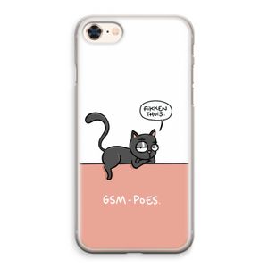 GSM poes: iPhone 8 Transparant Hoesje