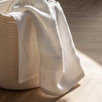 4 PACK Badlakens 100% Katoen Wit Dekbed Discounter - Dekbed-Discounter.nl