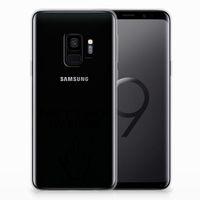 Samsung Galaxy S9 Silicone-hoesje Finger Don't Touch My Phone - thumbnail