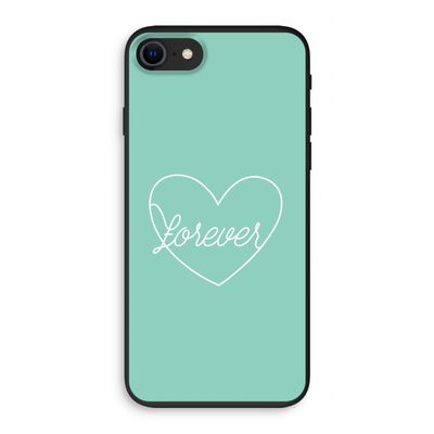 Forever heart pastel: iPhone SE 2020 Biologisch afbreekbaar hoesje
