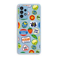 Fruitsticker: Samsung Galaxy A52 Transparant Hoesje