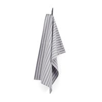 Walra Theedoek Stripes Off Black 50 x 70 cm - thumbnail