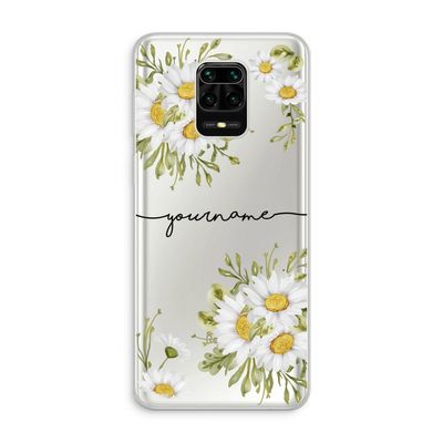 Daisies: Xiaomi Redmi Note 10 Lite Transparant Hoesje