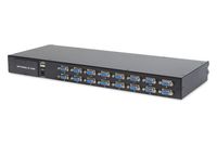 Digitus DS-72210-3IT rack console 43,2 cm (17") 1280 x 1024 Pixels Zwart 1U - thumbnail