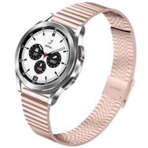 Stalen RVS bandje - Rosé goud - Samsung Galaxy Watch 4 Classic - 42mm & 46mm