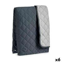 Bankhoes Gift Decor 05743 05743 Grijs Donker grijs 290 x 200 x 0,5 cm Gestoffeerd (6 Stuks)