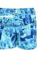 Vilebrequin short de bain à imprimé graphique - Bleu