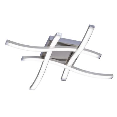 Trio Design plafondlampRoute 4-lichts grijs - R62474107