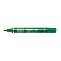 Permanente markeerstift Pentel N50-BE Groen 12 Onderdelen - thumbnail