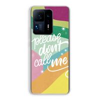 Don't call: Xiaomi Mi Mix 4 Transparant Hoesje