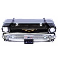 1957 Chevrolet Bel-Air Neus Als Muurplank Zwart
