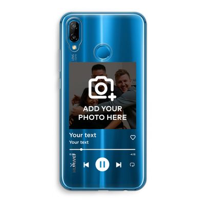 Music Player: Huawei P20 Lite Transparant Hoesje