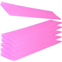 Crepe papier platte vellen - 6x - fel roze - 250 x 50 cm - Knutselen met papier - Knutselspullen