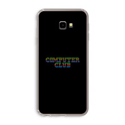 Retro: Samsung Galaxy J4 Plus Transparant Hoesje