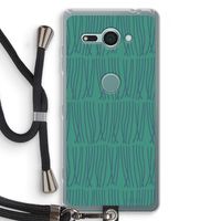 Swirls: Sony Xperia XZ2 Compact Transparant Hoesje met koord Swirls: Sony Xperia XZ2 Compact Transparant Hoesje met koord