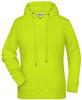 James & Nicholson JN8023 Ladies´ Hoody - /Acid-Yellow - XS