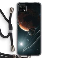 Mars Renaissance: Samsung Galaxy A22 5G Transparant Hoesje met koord Mars Renaissance: Samsung Galaxy A22 5G Transparant Hoesje met koord