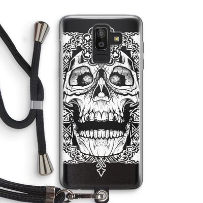 Seek & Destroy: Samsung Galaxy J8 (2018) Transparant Hoesje met koord