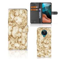 Xiaomi Poco F2 Pro | Bookcase | Marmer Goud