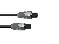 SOMMER CABLE Speaker cable Speakon 2x2.5 2.5m bk - thumbnail