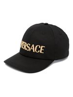 Versace casquette à logo brodé - Noir - thumbnail