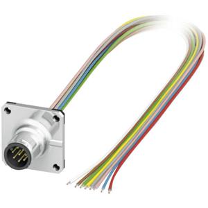 Phoenix Contact 1441561 Sensor/actuator inbouwconnector M12 Aantal polen (sensoren): 8 Stekker, inbouw 0.50 m 1 stuk(s)