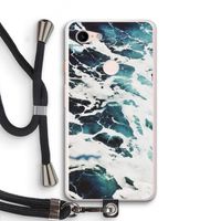 Golven: Pixel 3 XL Transparant Hoesje met koord