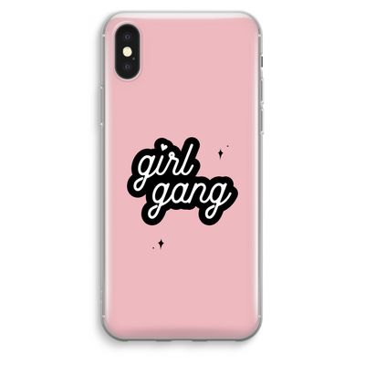 Girl Gang: iPhone XS Max Transparant Hoesje