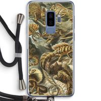 Haeckel Lacertilia: Samsung Galaxy S9 Plus Transparant Hoesje met koord