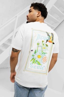 Off The Pitch Never Settle T-Shirt Heren Wit - Maat S - Kleur: Wit | Soccerfanshop Off The Pitch Never Settle T-Shirt Heren Wit - Maat S - Kleur: Wit | Soccerfanshop