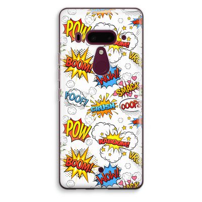 Pow Smack: HTC U12+ Transparant Hoesje