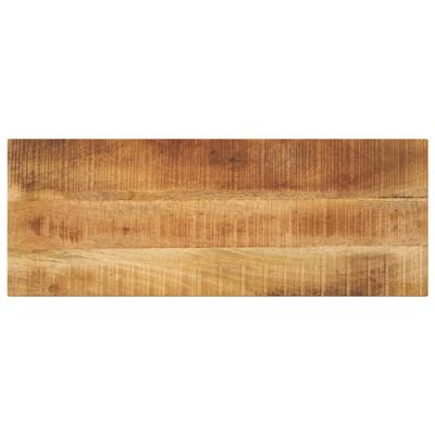 Tafelblad rechthoekig 70x20x2,5 cm massief ruw mangohout