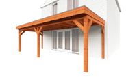 Trendhout Aanbouwveranda Ancona 730x330 cm - plat dak- - Hout- Trendhout Trendhout Aanbouwveranda Ancona 730x330 cm - plat dak- - Hout- Trendhout