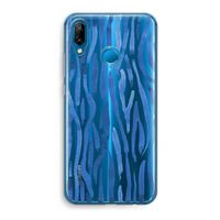 Blauwe nerven: Huawei P20 Lite Transparant Hoesje