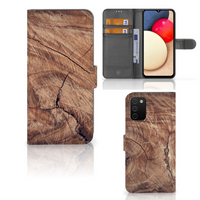 Samsung Galaxy A03s Book Style Case Tree Trunk