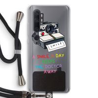 Smile: Xiaomi Mi Note 10 Transparant Hoesje met koord Smile: Xiaomi Mi Note 10 Transparant Hoesje met koord