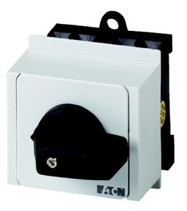 Eaton T0-3-8401/IVS elektrische schakelaar Tuimelschakelaar 3P Zwart, Wit