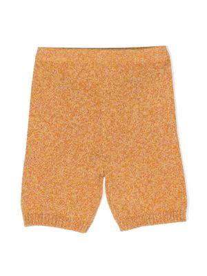 Cashmere in Love Kids short York à effet chiné - Jaune