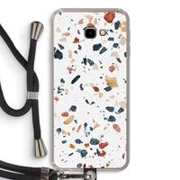 Terrazzo N°4: Samsung Galaxy J4 Plus Transparant Hoesje met koord Terrazzo N°4: Samsung Galaxy J4 Plus Transparant Hoesje met koord