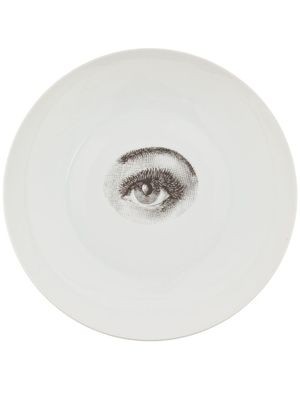 Fornasetti assiette "Tema e variazioni" - Blanc