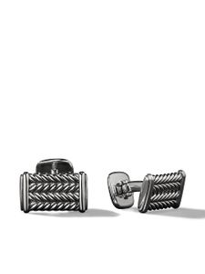 David Yurman boutons de manchette Chevron en argent sterling