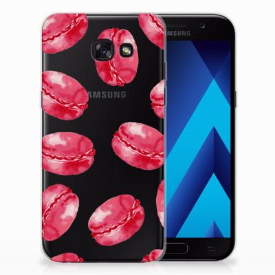 Samsung Galaxy A5 2017 | Siliconen Case | Pink Macarons