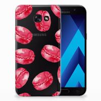 Samsung Galaxy A5 2017 | Siliconen Case | Pink Macarons