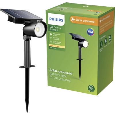 Philips LED 929004632501 Ashlyn Staande lamp op zonne-energie LED LED vast ingebouwd 1.4 W Zwart