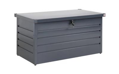 Tuinbox Kussenbox Antraciet 385L metaal afsluitbaar