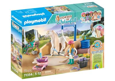 PLAYMOBIL Horses of Waterfall - Isabella en leeuwin speelset Constructiespeelgoed