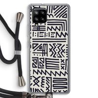 Marrakech print: Samsung Galaxy A42 5G Transparant Hoesje met koord