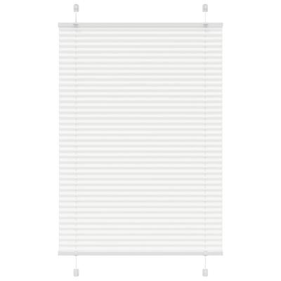 Pliss rolgordijn 95x150 cm stofbreedte 94,4 cm polyester wit