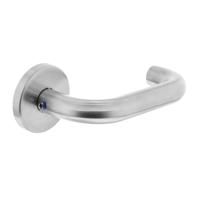 Intersteel DeurklinkRond op rozet RVS - 0035.101102